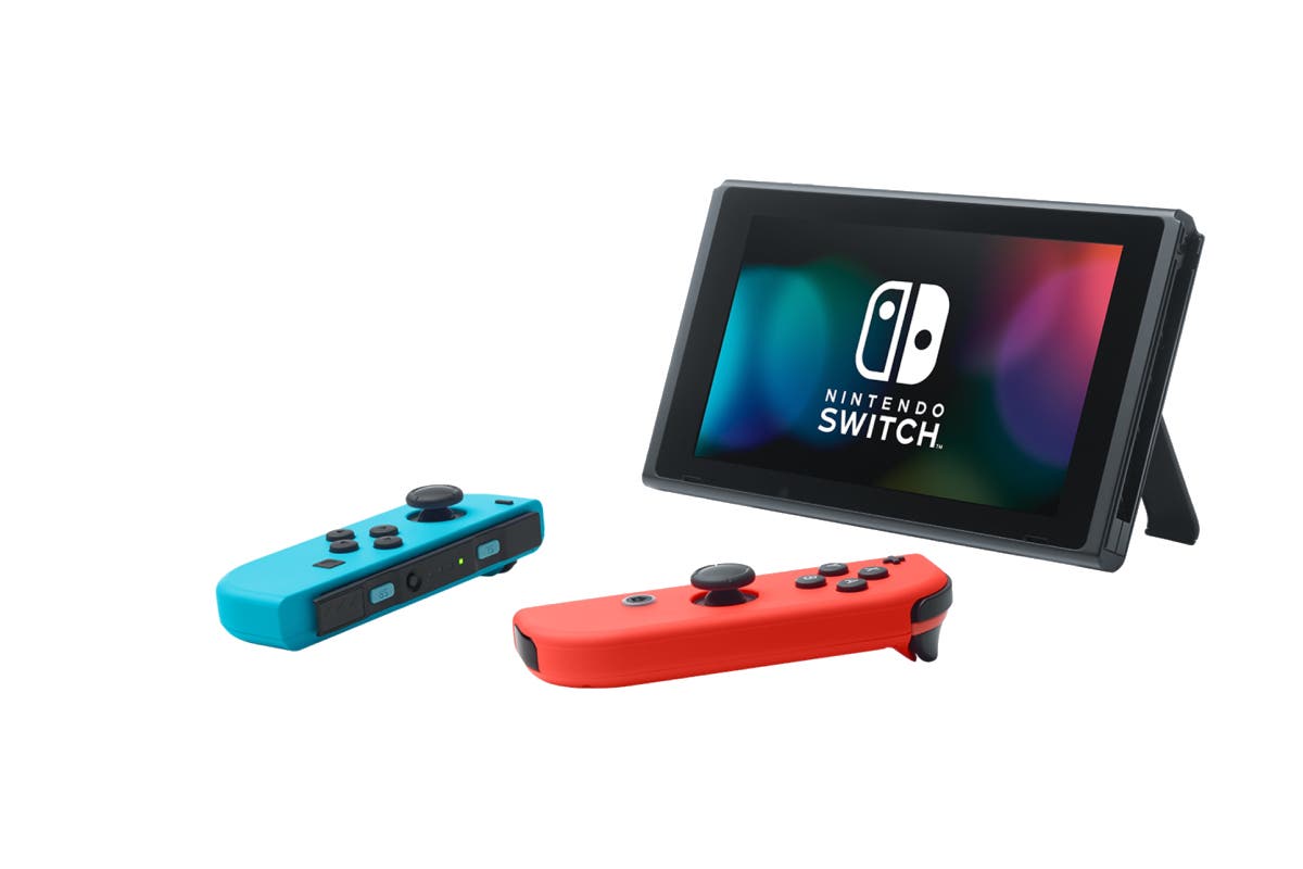 Nintendo Switch Neon Console & Nintendo Switch Sports Set