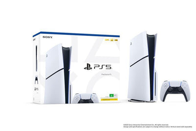 PS5 Slim Console - 1TB SSD, 4K Gaming, Fast Loading Experience