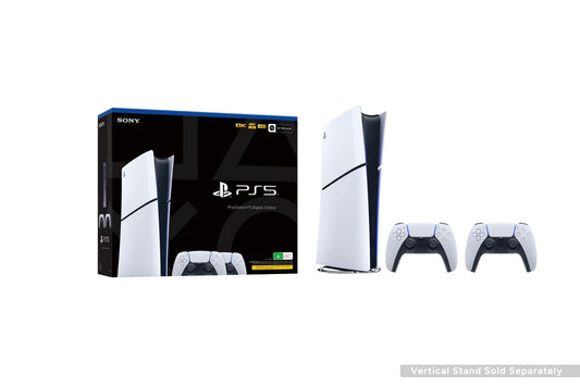 PlayStation 5 Console Slim Digital Edition and DualSense Bundle