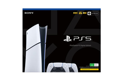 PlayStation 5 Console Slim Digital Edition and DualSense Bundle