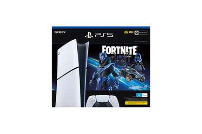 PS5 PlayStation 5 Slim Console Digital Edition - Fortnite Cobalt Star Bundle