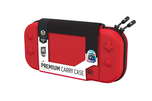Powerwave Premium Carry Case for Nintendo Switch 2 (Crimson)