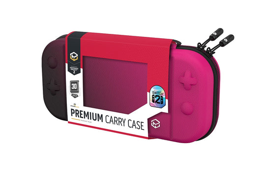 Powerwave Premium Carry Case for Nintendo Switch 2 (Midnight Ruby)