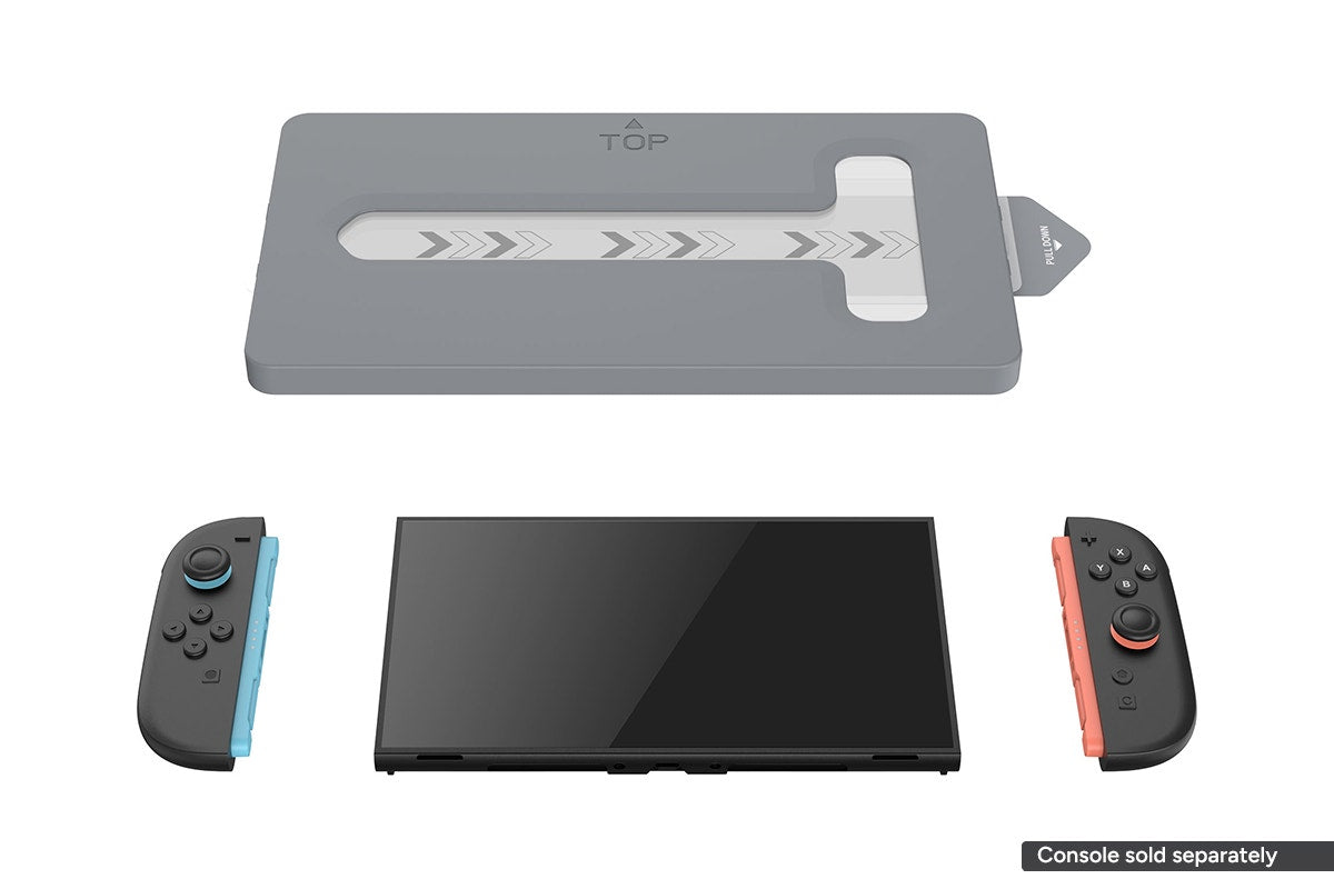 Powerwave Tempered Glass Screen Protector with Alignment Tray for Nintendo Switch 2