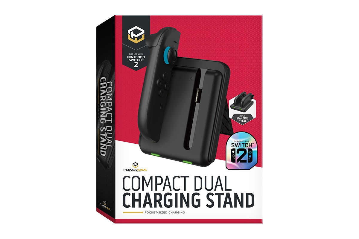 Powerwave Compact Dual Charging Stand for Nintendo Switch 2