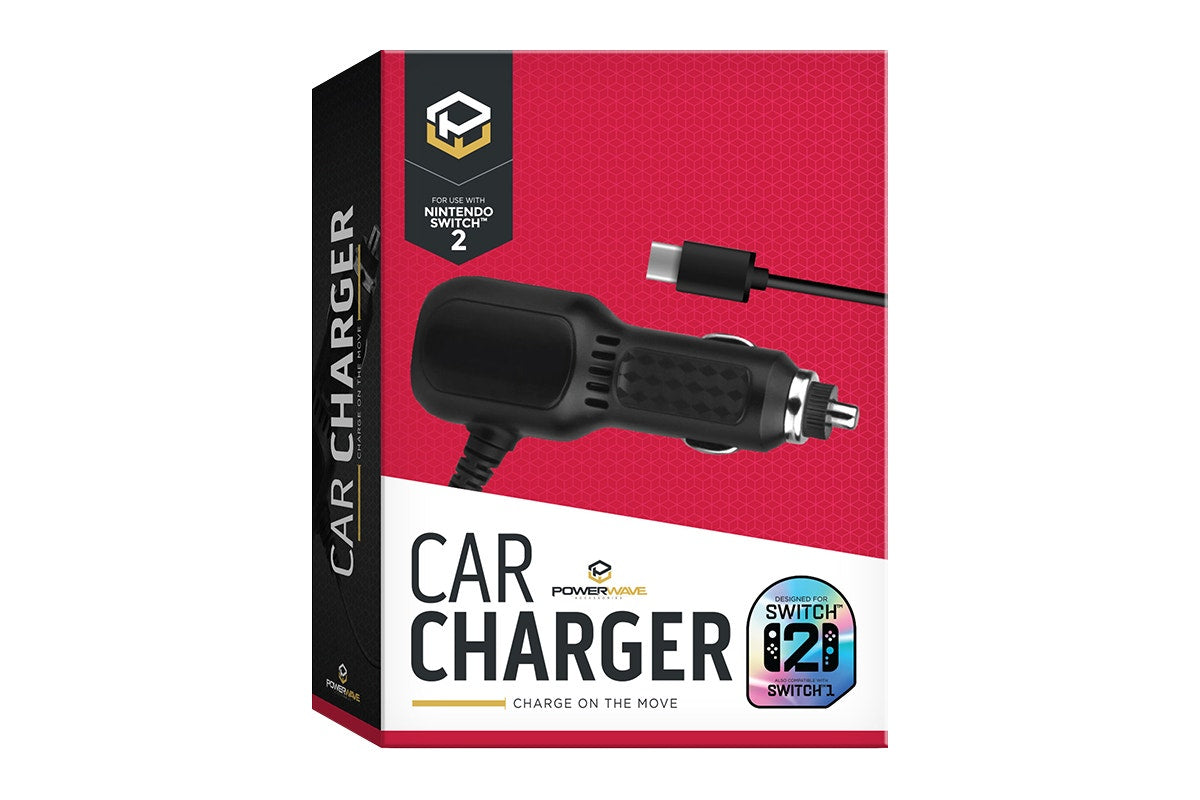 Powerwave Car Charger for Nintendo Switch 2