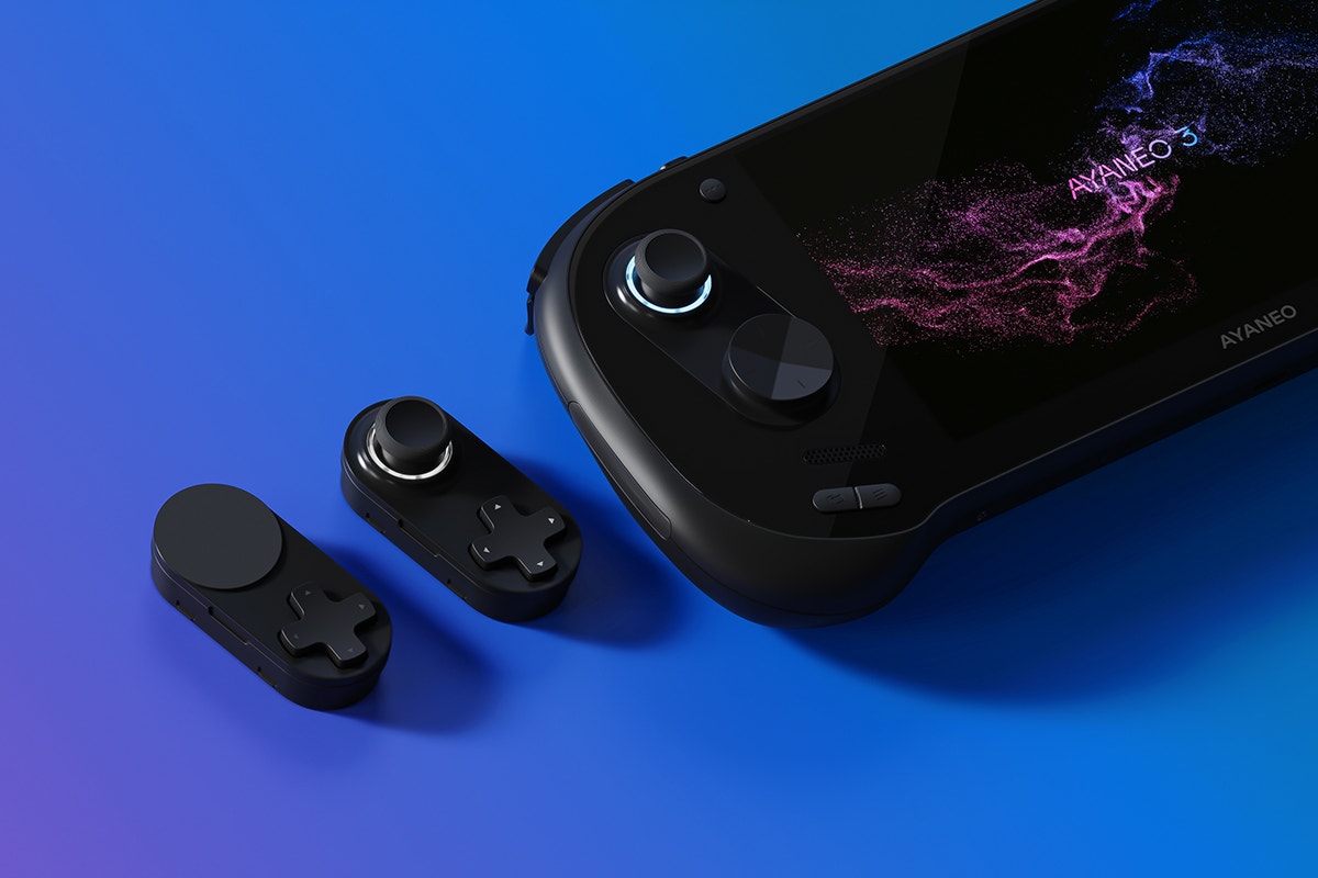 Ayaneo 3 OLED Handheld Gaming Console (32GB, 1TB, Black)