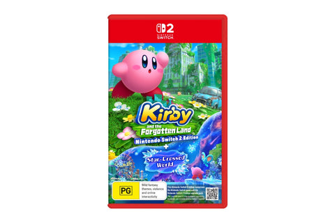 Kirby and the Forgotten Land + Star-Crossed World (Nintendo Switch 2) - Auzzistore