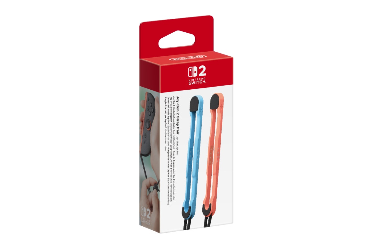 Nintendo Switch 2 Joy-Con 2 Strap Pair (Light Blue/Light Red)