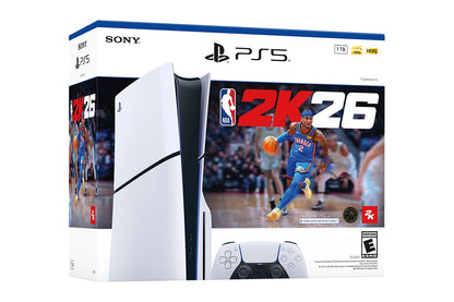 PS5 PlayStation 5 Slim Console NBA 2K26 Bundle