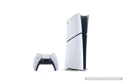 PS5 Slim Digital Edition Console 825GB 4K Gaming with DualSense Controller
