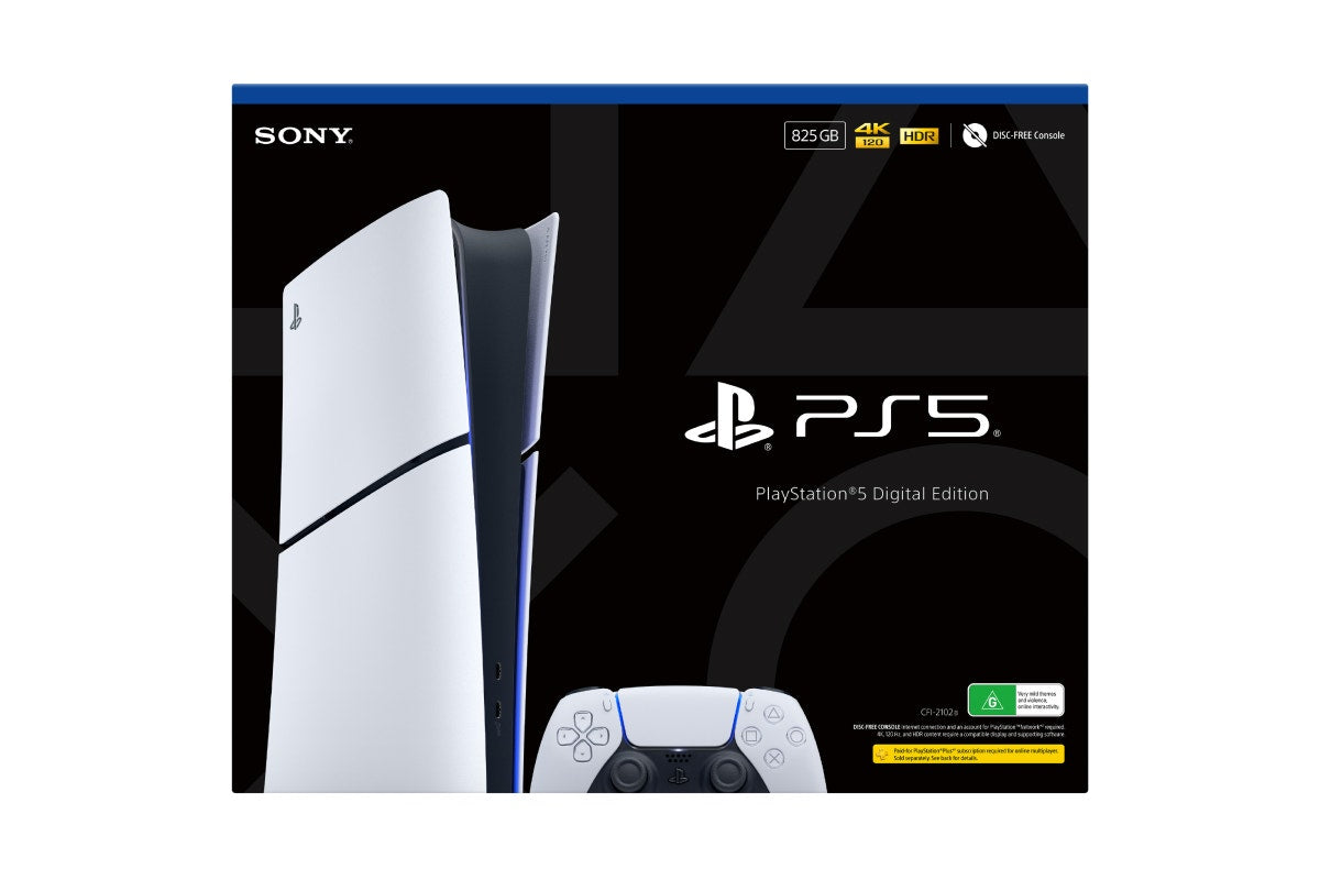 PS5 PlayStation 5 Slim Console Digital Edition (825GB)