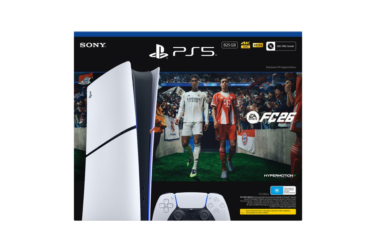 PS5 PlayStation 5 Digital Edition Console 825GB - EA Sports FC 26 Bundle