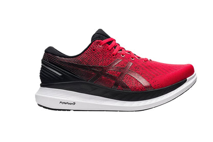 ASICS Men's Glideride 2 Running Shoes  - Electric Red/Black; Size 9.5 US)