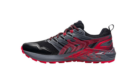 ASICS Men's Gel-Trabuco Terra Running Shoes  - Black/Electric Red; Size 9.5 US)