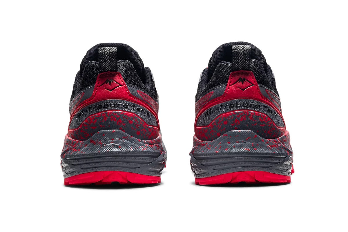 ASICS Men's Gel-Trabuco Terra Running Shoes  - Black/Electric Red; Size 9.5 US)