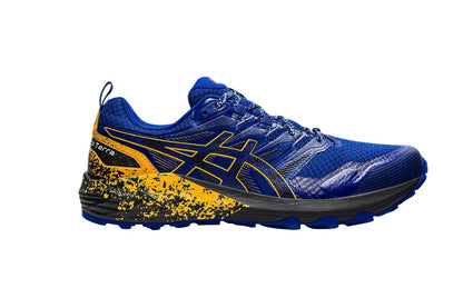 ASICS Men's Gel-Trabuco Terra Running Shoes  - Monaco Blue/Sunflower; Size 9.5 US)