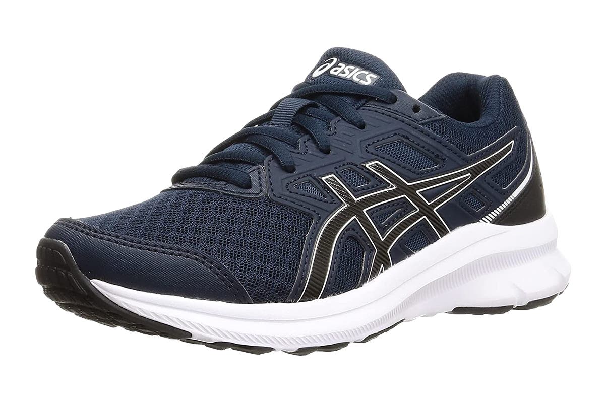 ASICS Men's Jolt 3 Running Shoe (French Blue/Black, Size 12 US)