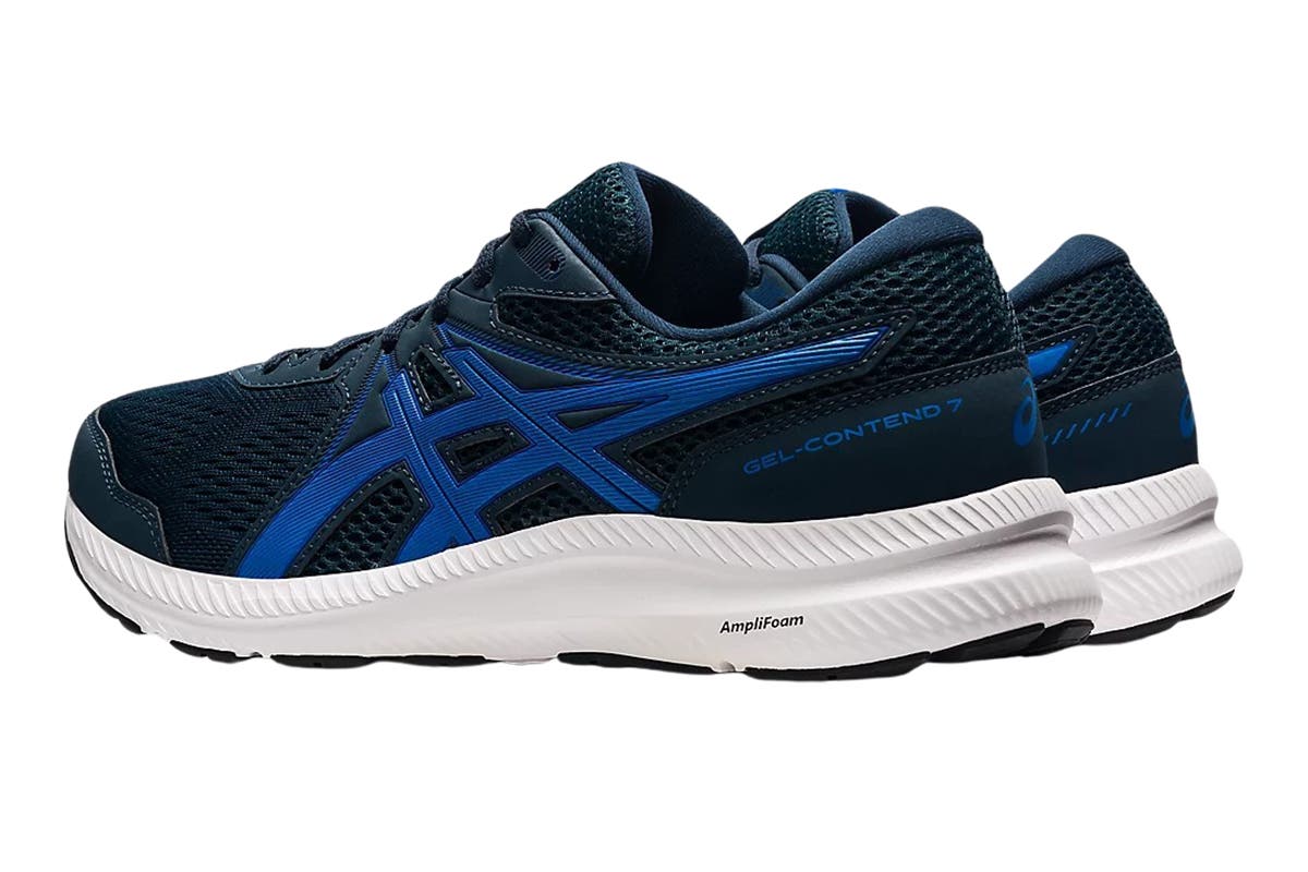 ASICS Men's Gel-Contend 7 Running Shoes (French Blue/Electric Blue, Size 9.5 US)