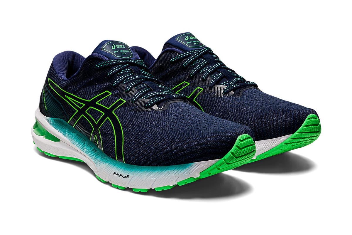 ASICS Men's GT-2000 10 Running Shoes  - Deep Ocean/New Leaf