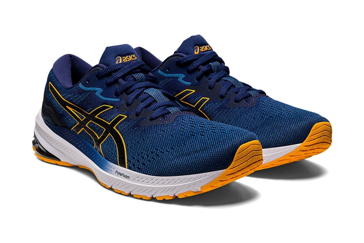 ASICS Men's GT-1000 11 Running Shoes  - Azure/Black