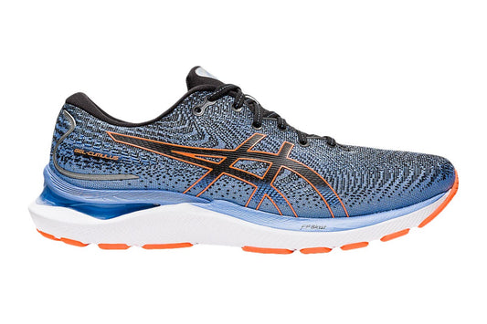 Asics Men's Gel-Cumulus 24 Running Shoes (Black/Shocking Orange)