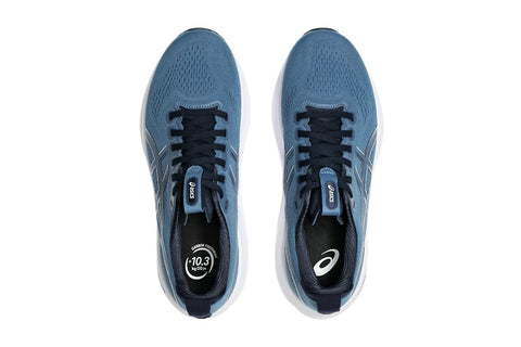 ASICS Men's Gel-Kayano 32 Running Shoes (Winter Sea/Midnight, Size 9.5 US) - Auzzistore