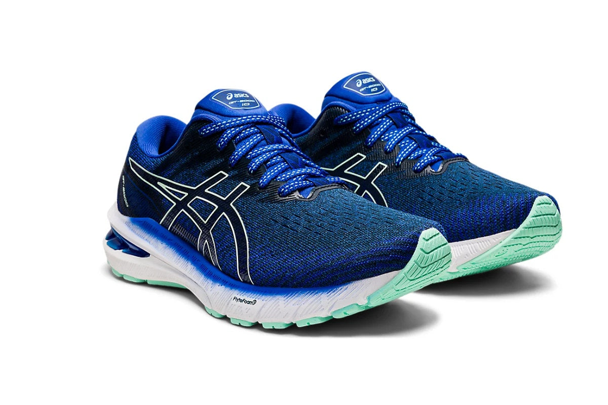 ASICS Women's GT-2000 10 Running Shoes  - Lapis Lazuli Blue/Fresh Ice; Size 9 US)