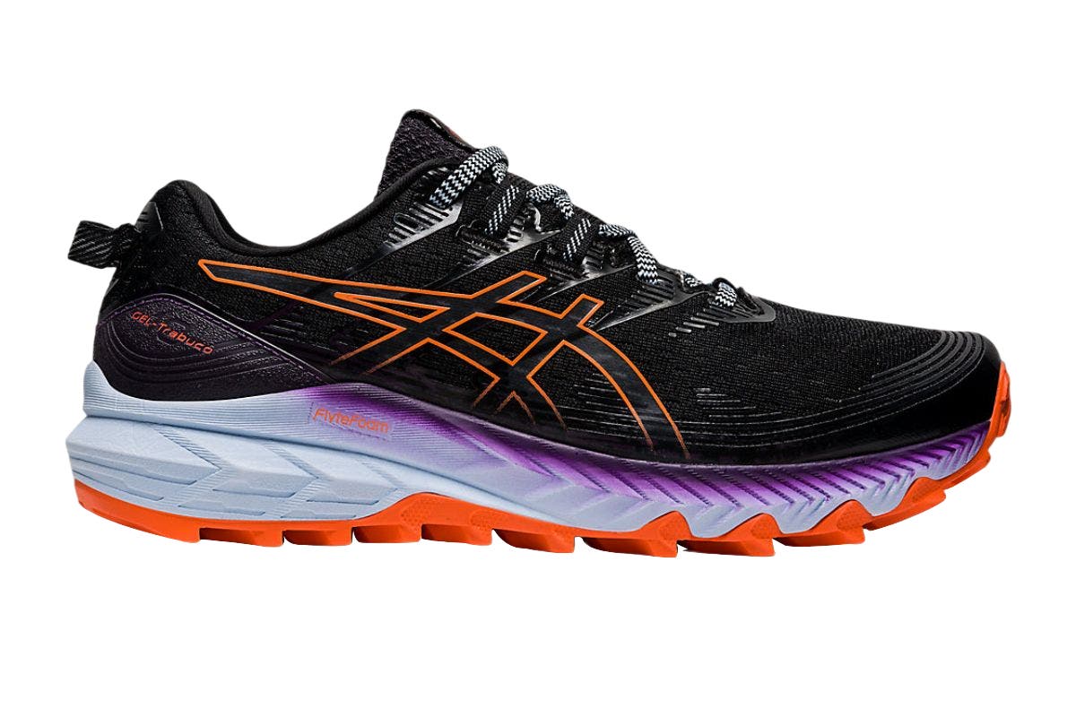 ASICS Women's Gel-Trabuco 10 Running Shoes (Black/Nova Orange)