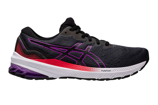 ASICS Women's GT-1000 11 Running Shoes (Black/Orchid)