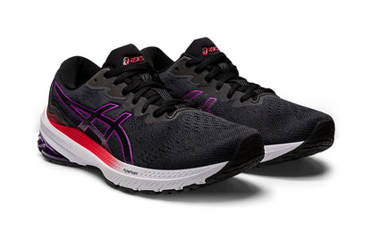 ASICS Women's GT-1000 11 Running Shoes (Black/Orchid)