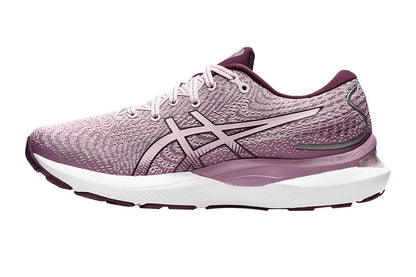 ASICS Women's Gel-Cumulus 24 Running Shoes (Barely Rose/Deep Plum, Size 9 US)