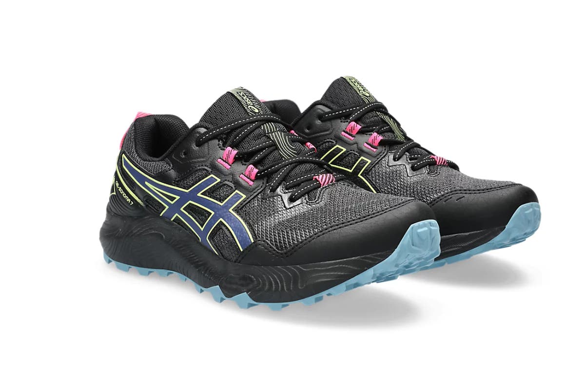 ASICS Women's Gel-Sonoma 7 Running Shoes (Black/Deep Ocean, Size 10 US)