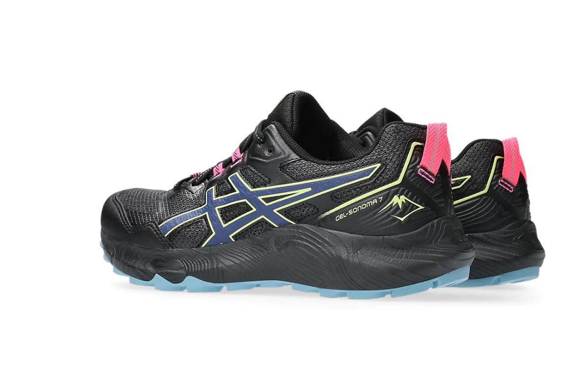 ASICS Women's Gel-Sonoma 7 Running Shoes (Black/Deep Ocean, Size 10 US)