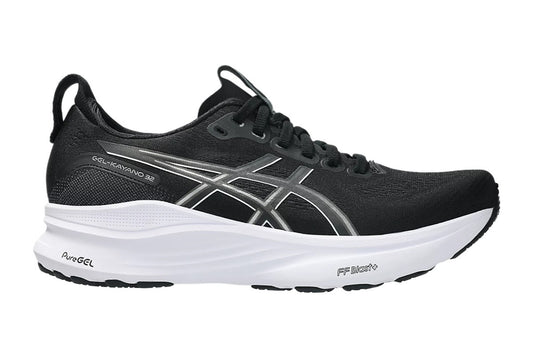 ASICS Women's Gel-Kayano 32 Running Shoes (Black/White, Size 9 US)