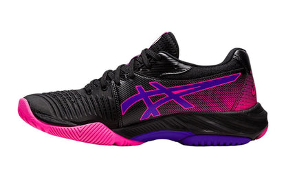 ASICS Women's Netburner Ballistic FF 3 Running Shoes (Black/Pink Glo)