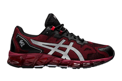 ASICS Men's Gel-Quantum 360 6 Running Shoes  - Beet Juice/Pure Silver; Size 13 US)