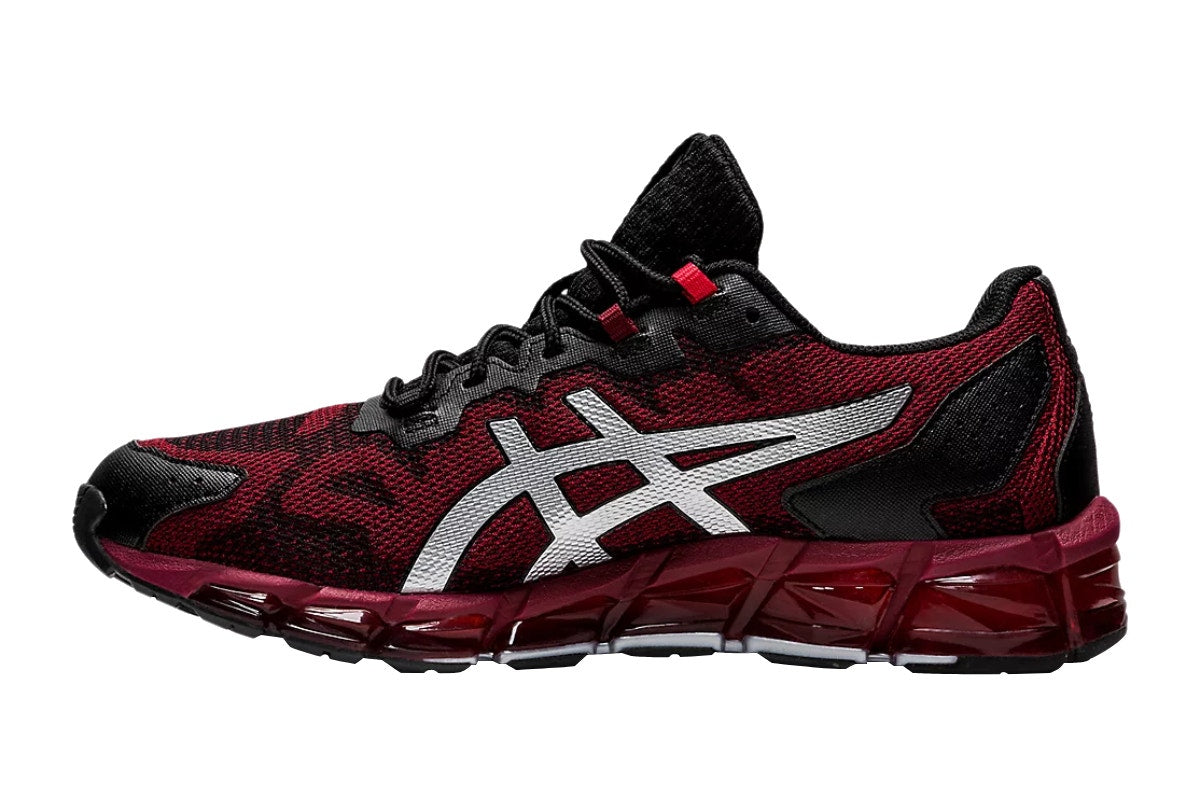 ASICS Men's Gel-Quantum 360 6 Running Shoes  - Beet Juice/Pure Silver; Size 13 US)