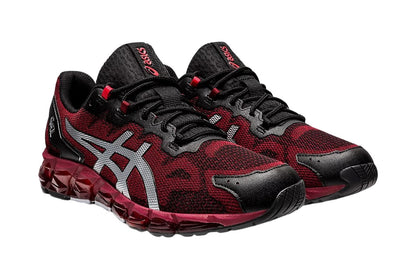 ASICS Men's Gel-Quantum 360 6 Running Shoes  - Beet Juice/Pure Silver; Size 13 US)