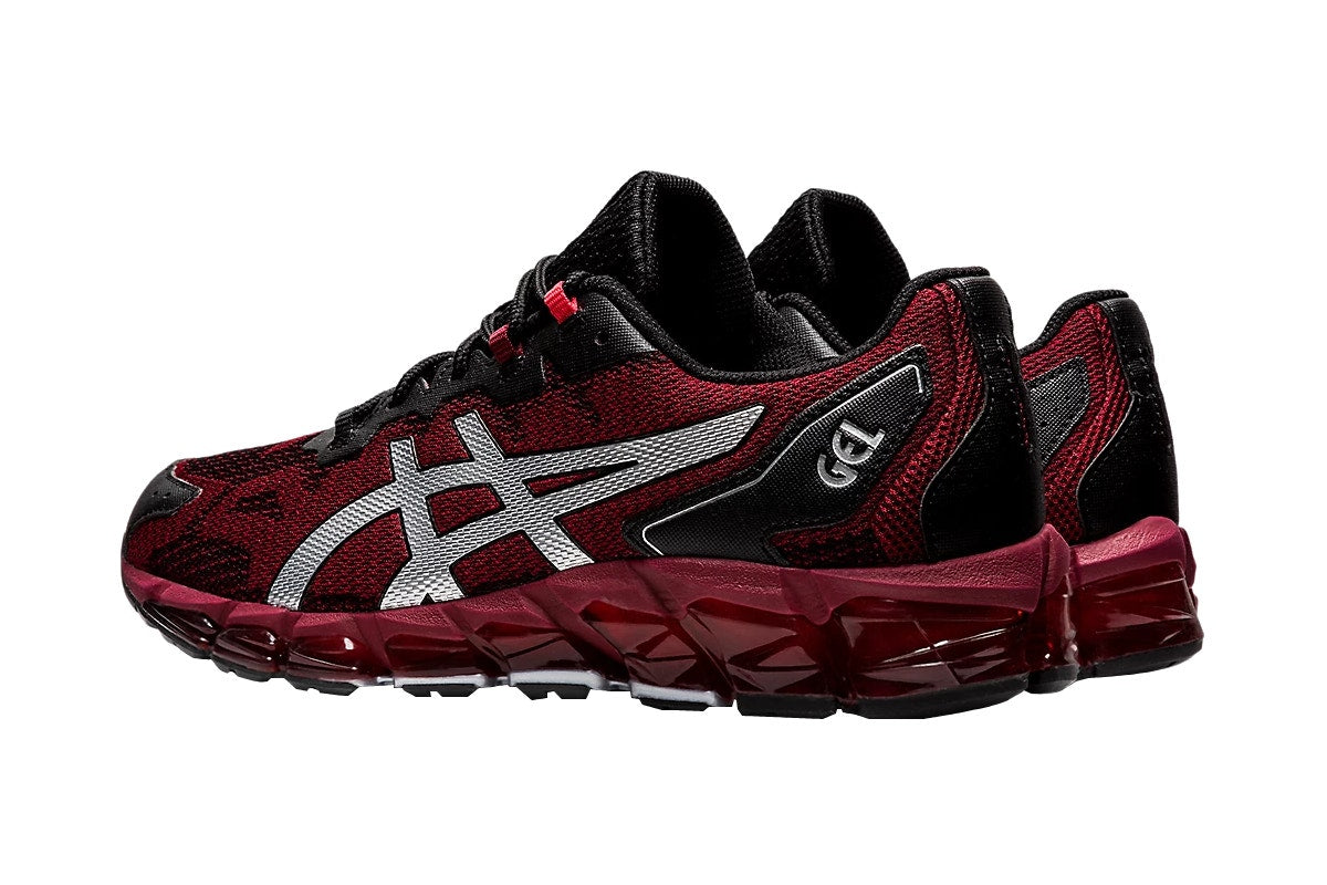 ASICS Men's Gel-Quantum 360 6 Running Shoes  - Beet Juice/Pure Silver; Size 13 US)