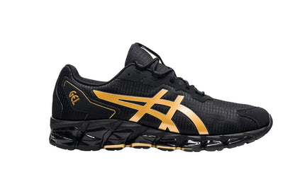 ASICS Men's Gel-Quantum 360 6 Running Shoes  - Black/Pure Gold; Size 9 US)