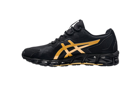 ASICS Men's Gel-Quantum 360 6 Running Shoes  - Black/Pure Gold; Size 9 US)