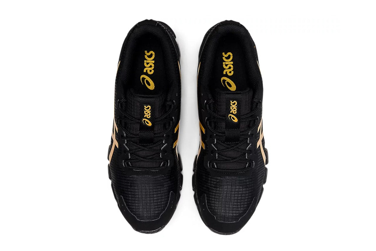 ASICS Men's Gel-Quantum 360 6 Running Shoes  - Black/Pure Gold; Size 9 US)