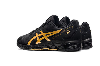 ASICS Men's Gel-Quantum 360 6 Running Shoes  - Black/Pure Gold; Size 9 US)