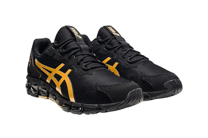 ASICS Men's Gel-Quantum 360 6 Running Shoes  - Black/Pure Gold; Size 9H US)