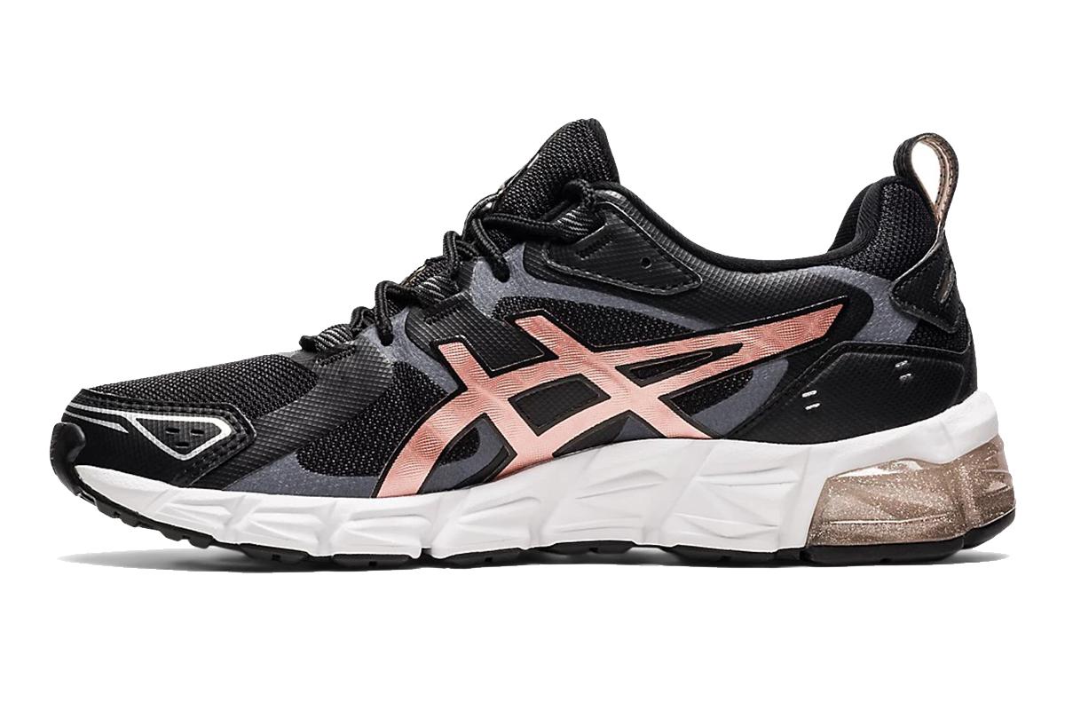 ASICS Women's Gel-Quantum 180 6 Running Shoes - Black/Rose Gold; Size 11.5 US