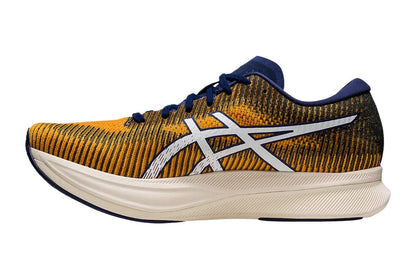 ASICS Men's Magic Speed 2 Running Shoes (Amber/White) | Auzzi Store