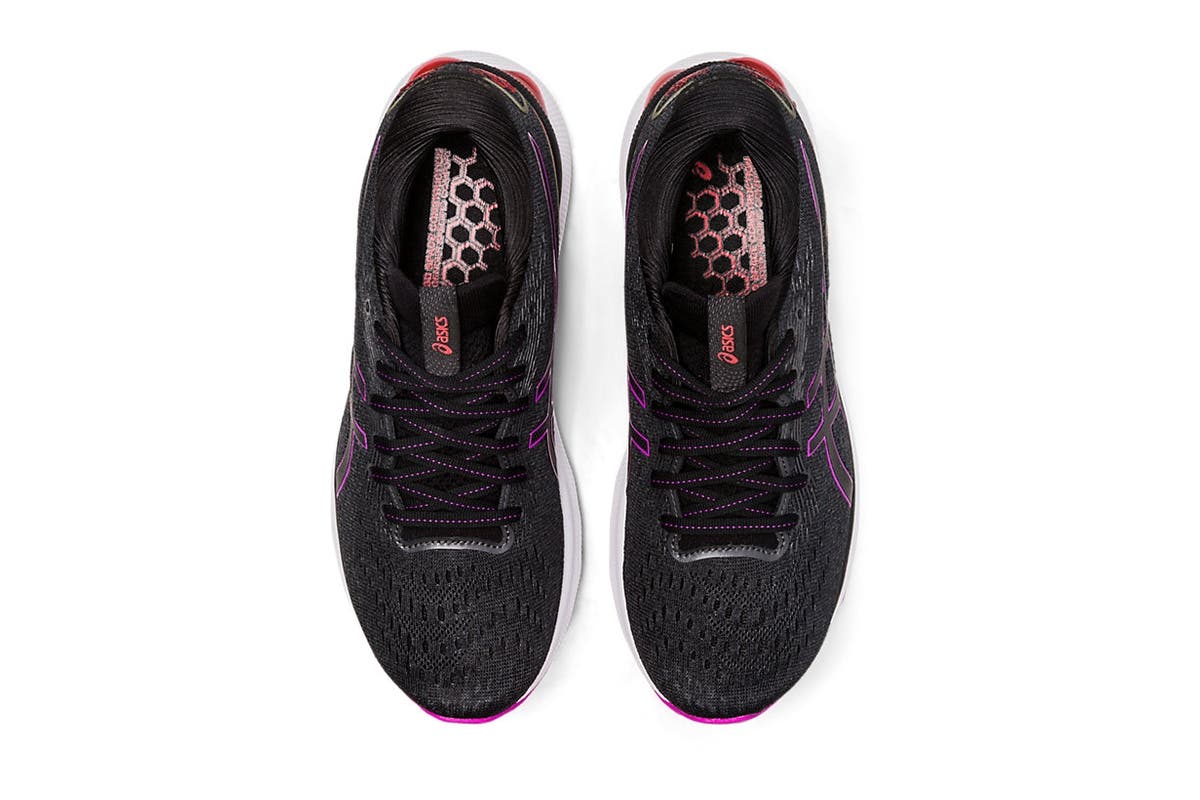 ASICS Women's Gel-Nimbus 24 Running Shoes (Black/Orchid) | Auzzi Store