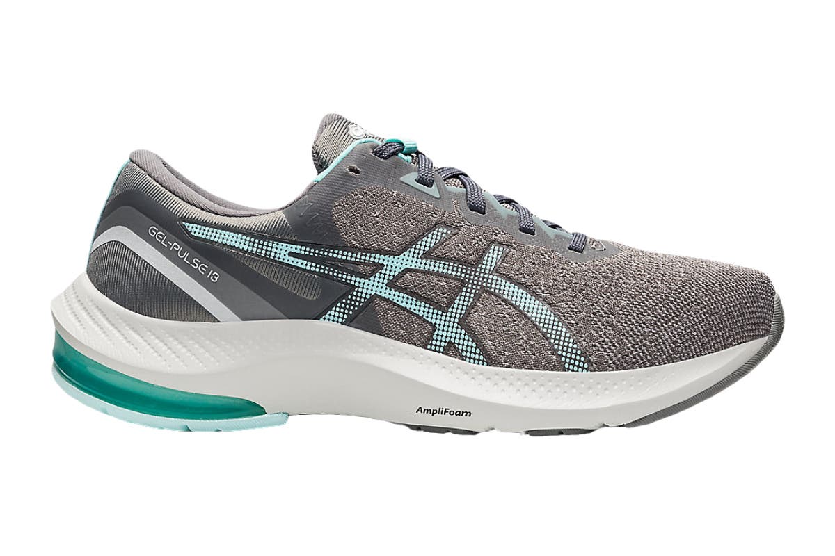 ASICS Women's Gel-Pulse 13 Running Shoes (Clay Grey/Clear Blue) | Auzzi Store