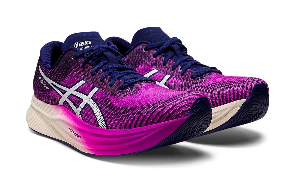 ASICS Women's Magic Speed 2 Running Shoes (Orchid/White) | Auzzi Store